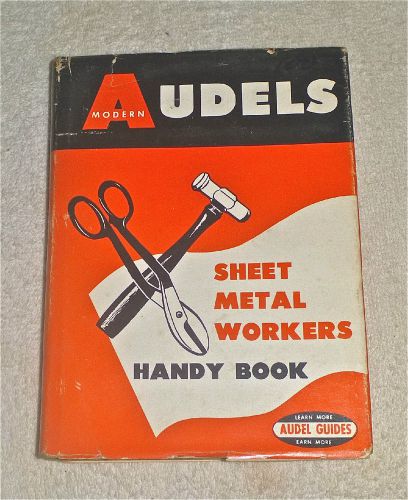 1963 Audels Sheet Metal Workers Handy Book, 7&#034; X 5&#034; X 3/4&#034;