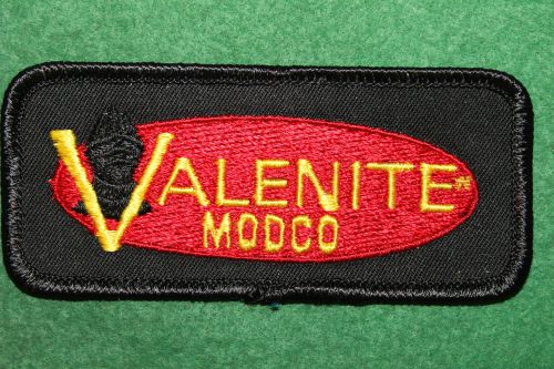 Vintage nos valenite / modco embroidered patch. for sale