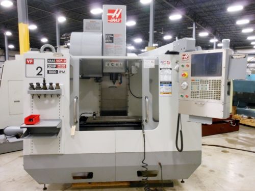 2006 haas vf-2d cnc vertical machining center - 4th axis - tooling for sale