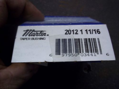 NEW IN BOX   Martin  Taper Bushing  2012  1 11/16&#034;