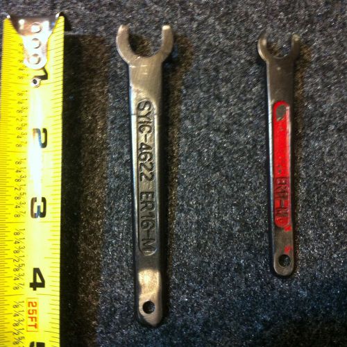 ER 16 and ER 11 Collet Nut Wrenches - CNC Tools