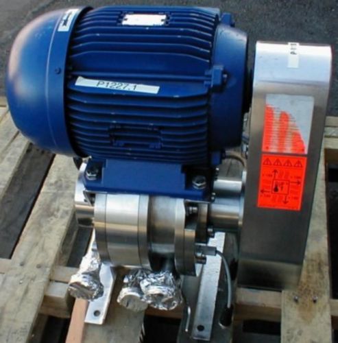 Stainless 1&#034; positive displacement pump head ksb genta with 3kw 4hp pump motor for sale