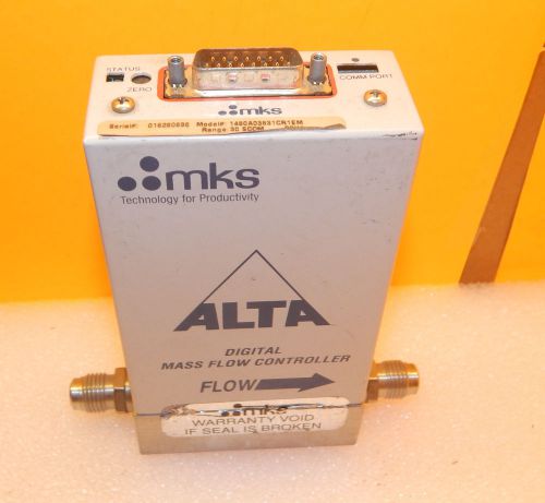 MKS Digital M?ass Flow Controller Alta 1480A03831CR1EM 30 SCCM C2H2
