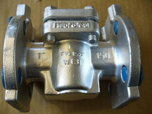 Fluoroseal 1&#034; lined plug valve for sale