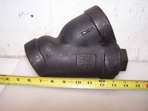 New mueller 2&#034; cast iron steam y strainer model 11  250 swp for sale