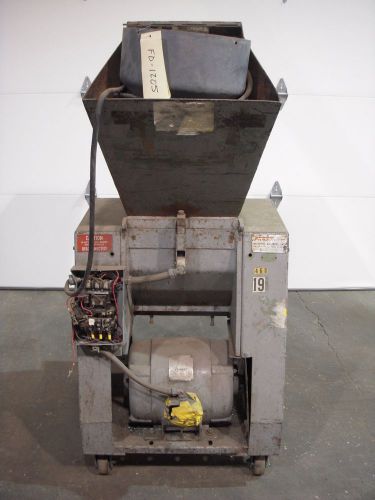 Fd-1205, foremost 7.5 hp granulator model hd2 for sale