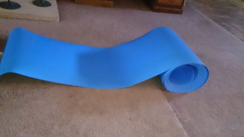 Virgin teflon sheet 1/16&#034; blue 18&#034; x 72&#039; feet for sale