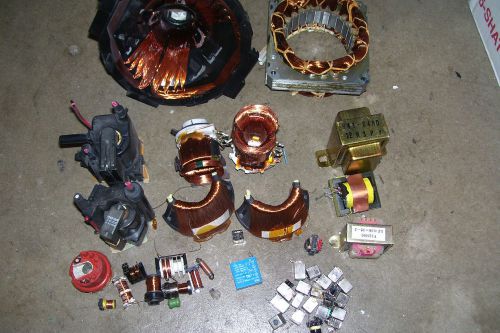 8.5+ LBS of Copper Heavy metal Scrap Transformers Motors TV Tubes