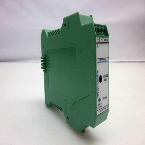 Photon Control FTC-DIN-SSMA-2512 Fiber Optic Temperature Sensor Converter 24VDC