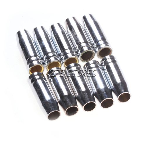 New 10pcs mb15ak mig welding torch conical nozzle shield cup quality for sale