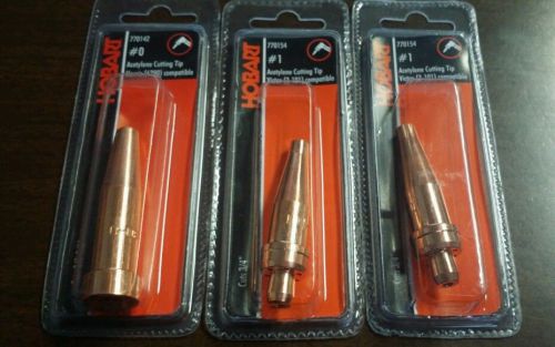 Hobart Acetylene Cutting Tip Victor Compatible(2) (3-101)770154 (1) 770142(6290)