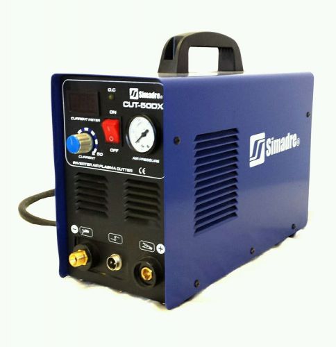 NEW Simadre Portable 50 Amp Blue 50DX Plasma Cutter 110/220V