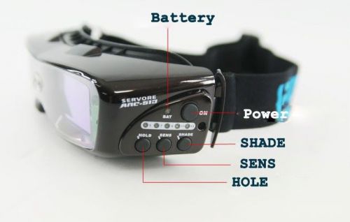 NEW WORLD FIRST SERVORE ARC-513 Auto Darkening Welding GOGGLE [Made in Korea]