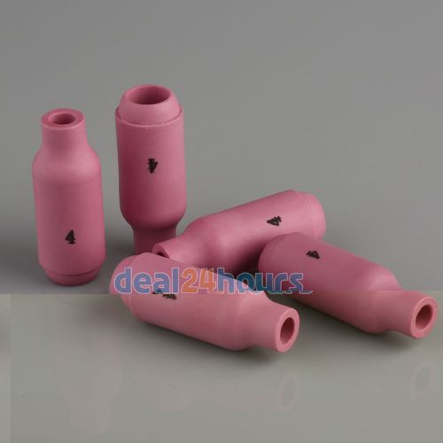 5pcs 10N50 #4 TIG Alumina Cermic Cup Nozzle TIG Torch DB PTA WP 17 18 26 Series