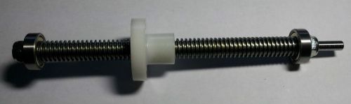 12&#034; 1/2-10 acme  lead screws w/ delrin nut , bearing and two jam nuts cnc router for sale