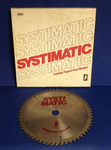 Used 10&#034; Systimatic Carbide Tipped Saw Blade PT# 2230 ~ 1&#034; Arbor ~ 60T
