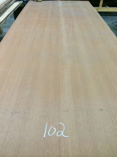 Wood veneer hon mahogany 48x108 1pcs total 20mil paper backed &#034;exotic&#034; wwf 102 for sale