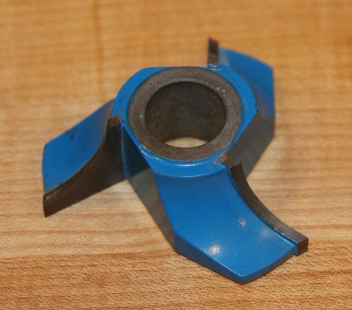 Roundover shaper cutter, 3/4 inch bore, quarter round bit
