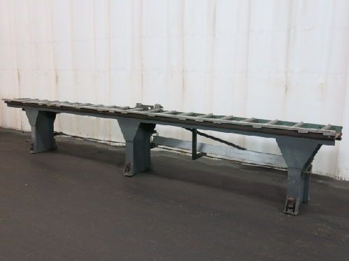 Roll conveyor / linear rail &amp; wireway 15&#039;&#039; x 143&#039;&#039; for sale