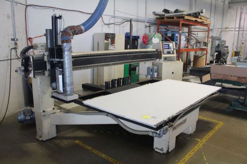 1997 motionmaster 3 - axis cnc router, table size 48&#034; x 96&#034;, number of tables 1 for sale