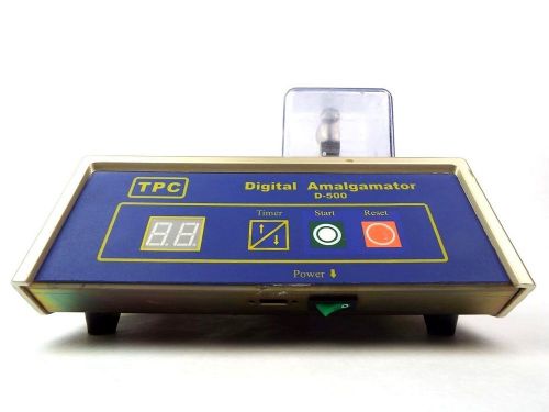 Tpc d-500 digital variable timer dental lab mixer amalgamator for sale