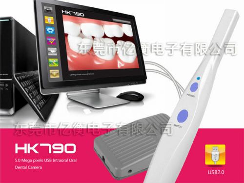 New mult-language softwar 5.0 mp usb digital pedal dental intraoral camera for sale