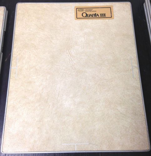 Dupont 8&#034; x 10&#034; cronex quanta iii  intensifying screen  x-ray film cassette for sale