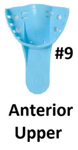 SafeDent Perforated Plastic Disposable Impression Tray #9 Anterior Upper  12 pcs