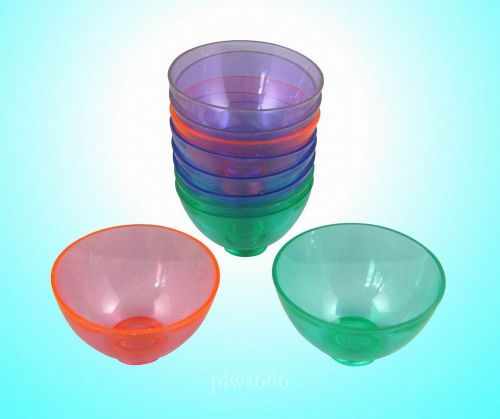 10 pcs new dental lab flexible rubber mixing bowl small for sale