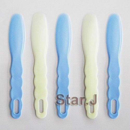 5 pcs dental lab plastic spatula dental tool - new for sale