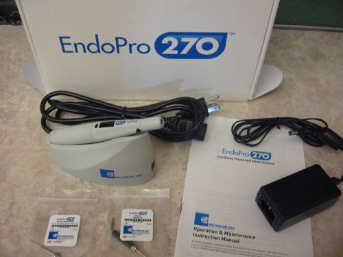 Brassler EndoPro 270 Starter Kit  * NEW * in Box Dental Endodontic Endo Pro NEW