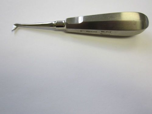 Dental Surgical Waldron Elevator #1R Stainless Steel German Made