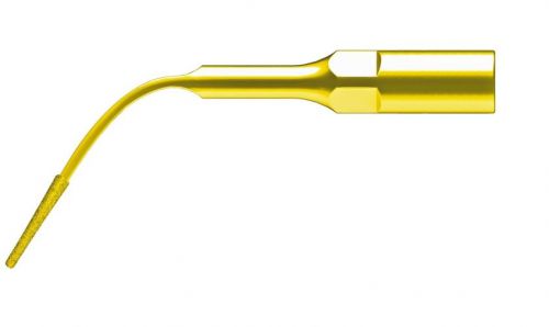 Golden Diamond Coated Head Perio Ultrasonic Scaler Insert Tip for EMS WOODPECKER