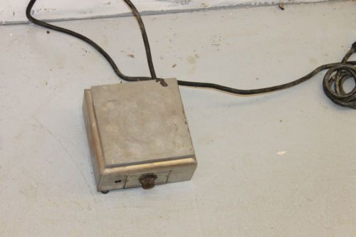 Temco model 1900 hot plate used working 6&#034; BY 6&#034;
