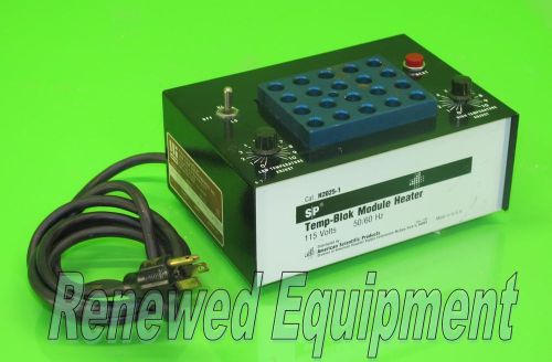 Lab-Line Instruments Model H2025-1 Temp Blok Module Heater