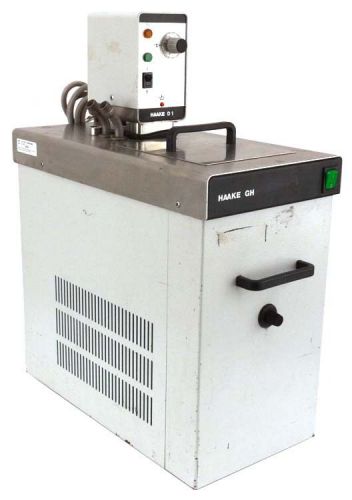 Haake d1-gh refrigerated heated circulating waterbath chiller powers on parts for sale