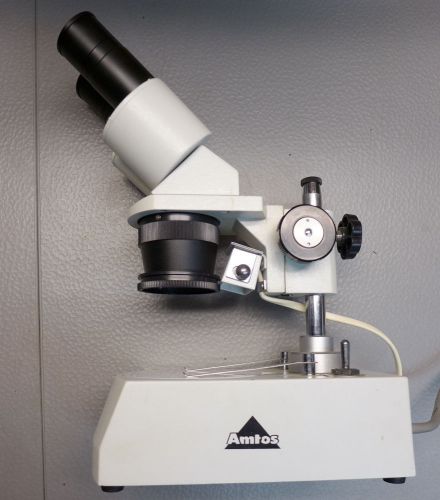 Binocular Stereo Microscope 1X/4X w/Two pair eyepieces (5XWF+10XWF), Two Lights