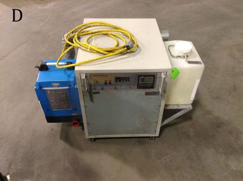 Rh laboratory distilled water chamber simulator #1 w/ vacuum pump &amp; omega reader for sale