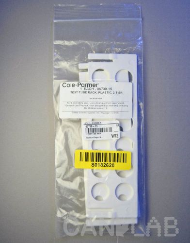 Cole-parmer 12 place pp rack for 20 mm test tubes [cl160] for sale