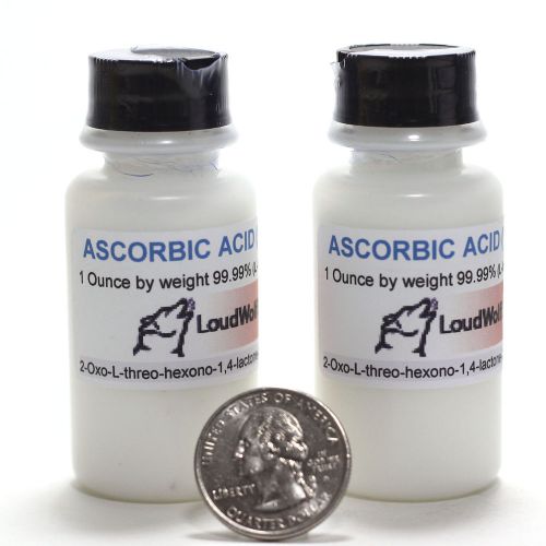Ascorbic Acid &#034;Vitamin C&#034;  Ultra-Pure (99.9%)  2 Oz SHIPS FAST from USA