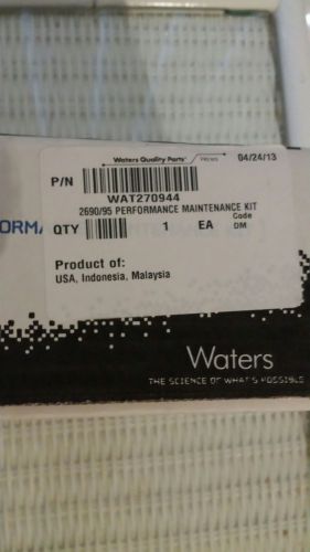 New Waters 2690 / 2695 Performance Maintenance Kit. WAT270944 HPLC PM Kit