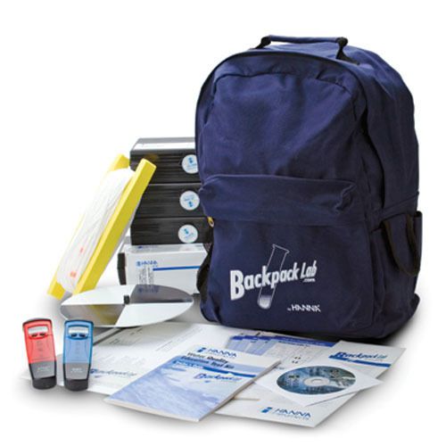 Hanna instruments hi 3817bp backpack lab water quality edu. test kit for sale