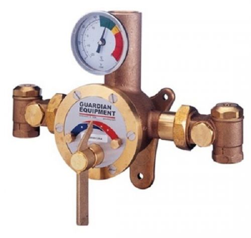 GUARDIAN G3800 THERMOSTATIC MIXING VALVE  NEW   SAFETY DRENCH SHOWER