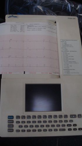Burdick 850 I Interpretive EKG Machine Biomedically Checked New Batteries