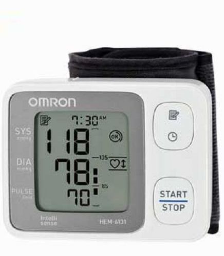 New, FREOmron HEM 6131 Wrist Blood Pressure Monitor Brand FREE SHIPPING