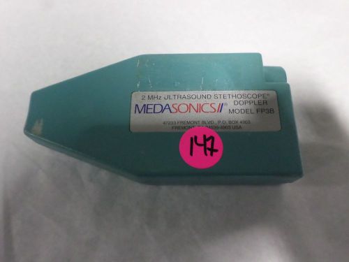Medasonics 2Mhz Ultrasound Stethoscope Doppler Model FP3B