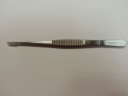 Debakey vascular tissue forceps, 8&#034; (20.3 cm), 1.5 mm wide jaws model nbd24-572 for sale
