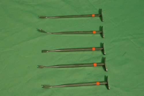 Orthopedic Meniscus / Meniscal Knife Set -Depuy Aesculap Stryker Arthrex