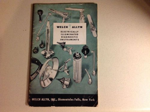 Vintage Welch Allyn 705 Otoscope w/ Original Book