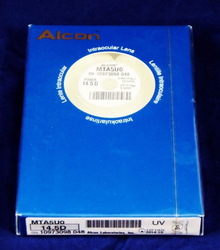 Alcon Kelman Multiflex 1 III 14.5D Intraocular Lens 5.5mm Optic 13.5mm MTA5U0